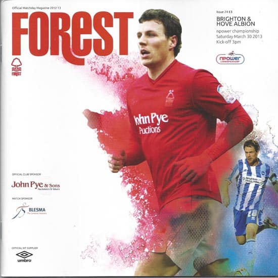 Nottingham Forest FC v Brighton & Hove Albion FC